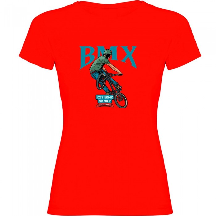 [해외]KRUSKIS BMX Extreme 반팔 티셔츠 1140555474 Red