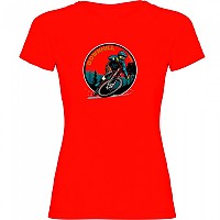 [해외]KRUSKIS Downhill Rider 반팔 티셔츠 1140555733 Red