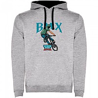 [해외]KRUSKIS BMX Extreme Bicolor 후드티 1140555455 Heather Grey / Black