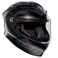 [해외]AGV K6 S 풀페이스 헬멧 9140462504 Enhance Matt Grey / Yellow Fluo