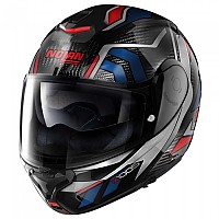 [해외]엑스라이트 모듈러 헬멧 X-1005 Ultra Sandglas 9140469275 Carbon / Blue / Red / Glossy Black