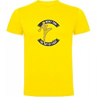 [해외]KRUSKIS Art Of Fight 반팔 티셔츠 7140555391 Yellow