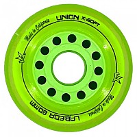 [해외]LABEDA 스케이트 바퀴 Union X-소프트 4 단위 14140500669 Green