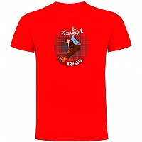 [해외]KRUSKIS Freestyle Rollers 반팔 티셔츠 14140555993 Red