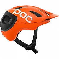 [해외]POC Axion Race MIPS MTB 헬멧 1139417772 Fluorescent Orange AVIP / Uranium Black Matt