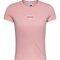 [해외]타미 진 Essential 로고 1 반팔 티셔츠 140373996 Ballet Pink