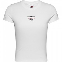 [해외]타미 진 Essential 로고 1 반팔 티셔츠 140373997 White