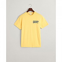 [해외]간트 Arch Script 반팔 티셔츠 140565899 Smooth Yellow