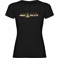 [해외]KRUSKIS Away From City 반팔 티셔츠 4140578105 Black
