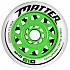 [해외]파워슬라이드 스케이트 바퀴 Matter G13 CHR 14140500677 White / Green