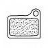 [해외]CARBONE LORRAINE 소결 디스크 브레이크 패드 Deore Shimano 1140592531 Multicolor