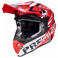 [해외]프리미어  헬멧 모토크로스 헬멧 Exige ZX 2 9138712998 Red / White / Black