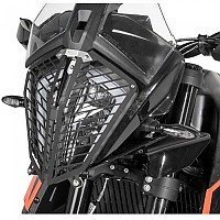 [해외]투라텍 KTM 790 ADV 2022 퀵 릴리스 알루미늄 헤드라이트 프로텍터 9140521163 Black