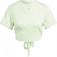 [해외]아디다스 Yoga ST Wrap 반팔 티셔츠 7140502606 Semi Green Spark / Grey Two
