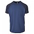 [해외]URBAN CLASSICS 라글란 티셔츠 콘트라스트 큰 138559566 bleu fonc?/bleu marine