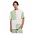 [해외]STARTER Patchwork Oversize 반팔 티셔츠 139829528 Vintage Green / Pale White / White