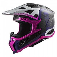 [해외]LS2 MX703 C X-포스 Victory 오프로드 헬멧 9139019312 Fluo Pink / Violet