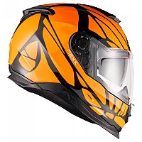 [해외]넥스 Y.10 B-Side CO 2022 풀페이스 헬멧 9140464413 Black / Orange