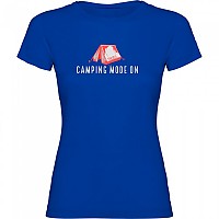 [해외]KRUSKIS Camping Mode On 반팔 티셔츠 4140613632 Royal Blue