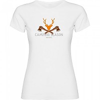 [해외]KRUSKIS Camping Season 반팔 티셔츠 4140613662 White