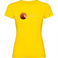 [해외]KRUSKIS Climb! 반팔 티셔츠 4140613723 Yellow