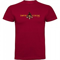 [해외]KRUSKIS Campfire Is Calling 반팔 티셔츠 4140613594 Dark Red
