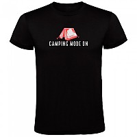 [해외]KRUSKIS Camping Mode On 반팔 티셔츠 4140613619 Black