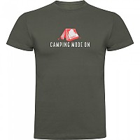 [해외]KRUSKIS 반소매 티셔츠 Camping Mode On 4140613621 Dark Army Green
