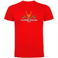 [해외]KRUSKIS Camping Season 반팔 티셔츠 4140613658 Red