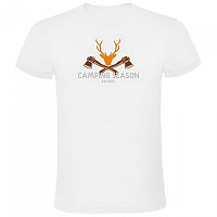 [해외]KRUSKIS Camping Season 반팔 티셔츠 4140613663 White