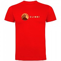 [해외]KRUSKIS Climb! 반팔 티셔츠 4140613716 Red