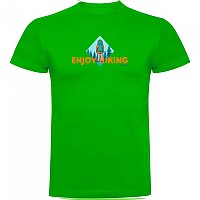 [해외]KRUSKIS Enjoy 하이킹 반팔 티셔츠 4140613828 Green
