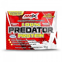 [해외]AMIX 유청 단백질 단일 용량 딸기 Predator 30gr 12140502763 Red