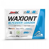 [해외]AMIX 단일 용량 탄수화물 딸기 Waxiont 프로fessional Glycogen Loader 50gr 12140502799 White / Blue