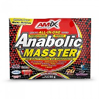 [해외]AMIX 탄수화물 및 단백질 단일 용량 딸기 Anabolic Masster 50gr 7140502659 Red / Black