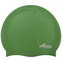 [해외]SWIMTECH 실리콘 수영 모자 6140624435 Green