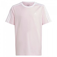 [해외]아디다스 스트라이프 반팔 티셔츠 Boyfriend 3 15140529700 Clear Pink / White