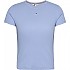 [해외]타미 진 Slim Essential Ext 반팔 티셔츠 140372896 Moderate Blue