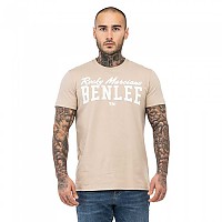 [해외]BENLEE 로고 반팔 티셔츠 7140660252 Sand / White