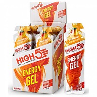 [해외]HIGH5 에너지 젤 상자 40g Mango 단위 Mango 6140595023 White / Red