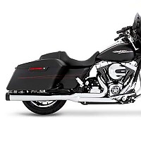 [해외]RINEHART 2-1 Harley Davidson FLHR 1584 로드 King Ref:200-0100 전체 라인 시스템 9140124475 Black / Chrome