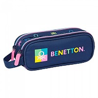 [해외]SAFTA 더블 필통 Benetton 140675638 Cool