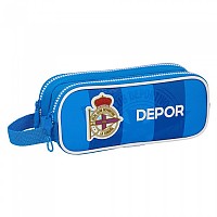 [해외]SAFTA 더블 필통 Real Deportivo De La Coru?a 140675732 Multicolor