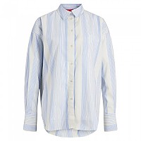 [해외]잭앤존스 긴 소매 셔츠 Jamie Relaxed Poplin JJXX 140297317 Limeade / Stripes Multi