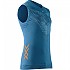 [해외]엑스 바이오닉 Twyce Run 민소매 티셔츠 6140540416 Mineral Blue / Orange