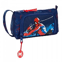 [해외]SAFTA 빈 드롭다운 포켓 필통 Spider-Man Neon 14140675811 Multicolor