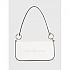 [해외]캘빈클라인 JEANS 어깨에 매는 가방 Sculpted Pouch25 Mono 140615329 White / Silver Logo