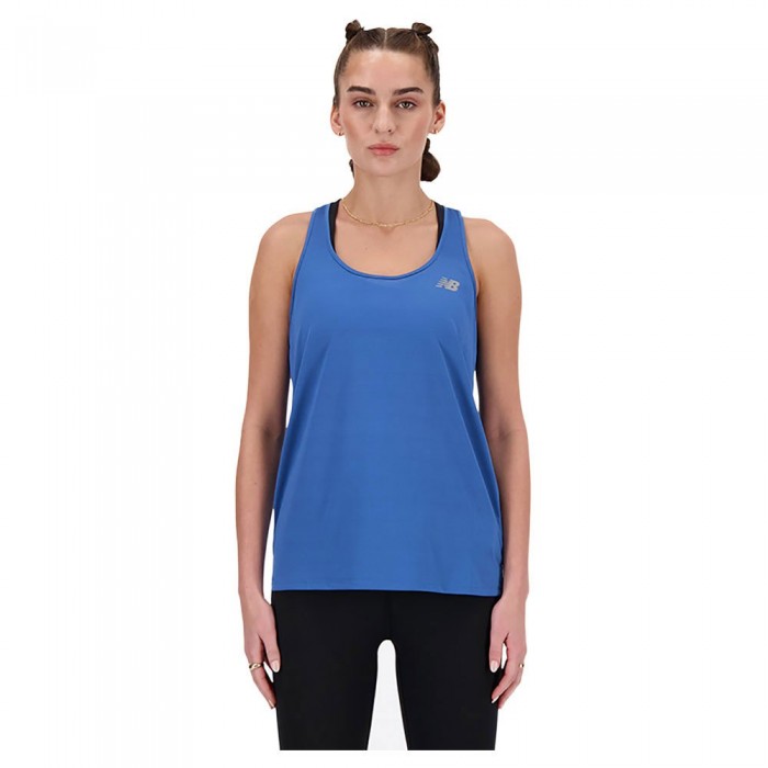 [해외]뉴발란스 Sport Essentials 민소매 티셔츠 140541779 Blue Agate