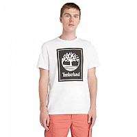 [해외]팀버랜드 Stack 로고 반팔 티셔츠 140594708 White / Black