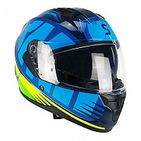 [해외]SKA-P 3MHA Speeder Sport 풀페이스 헬멧 9140617076 Navy / Yellow Fluo
